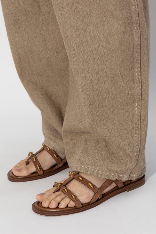 Michael Michael Kors Zamschsandalen „Noa“