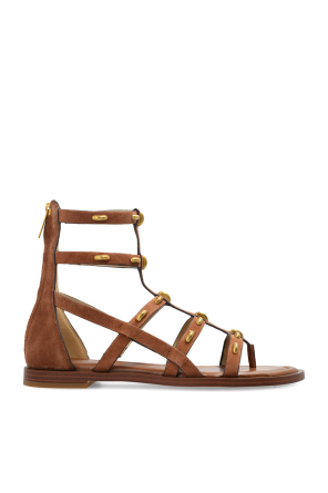 Suede sandals 