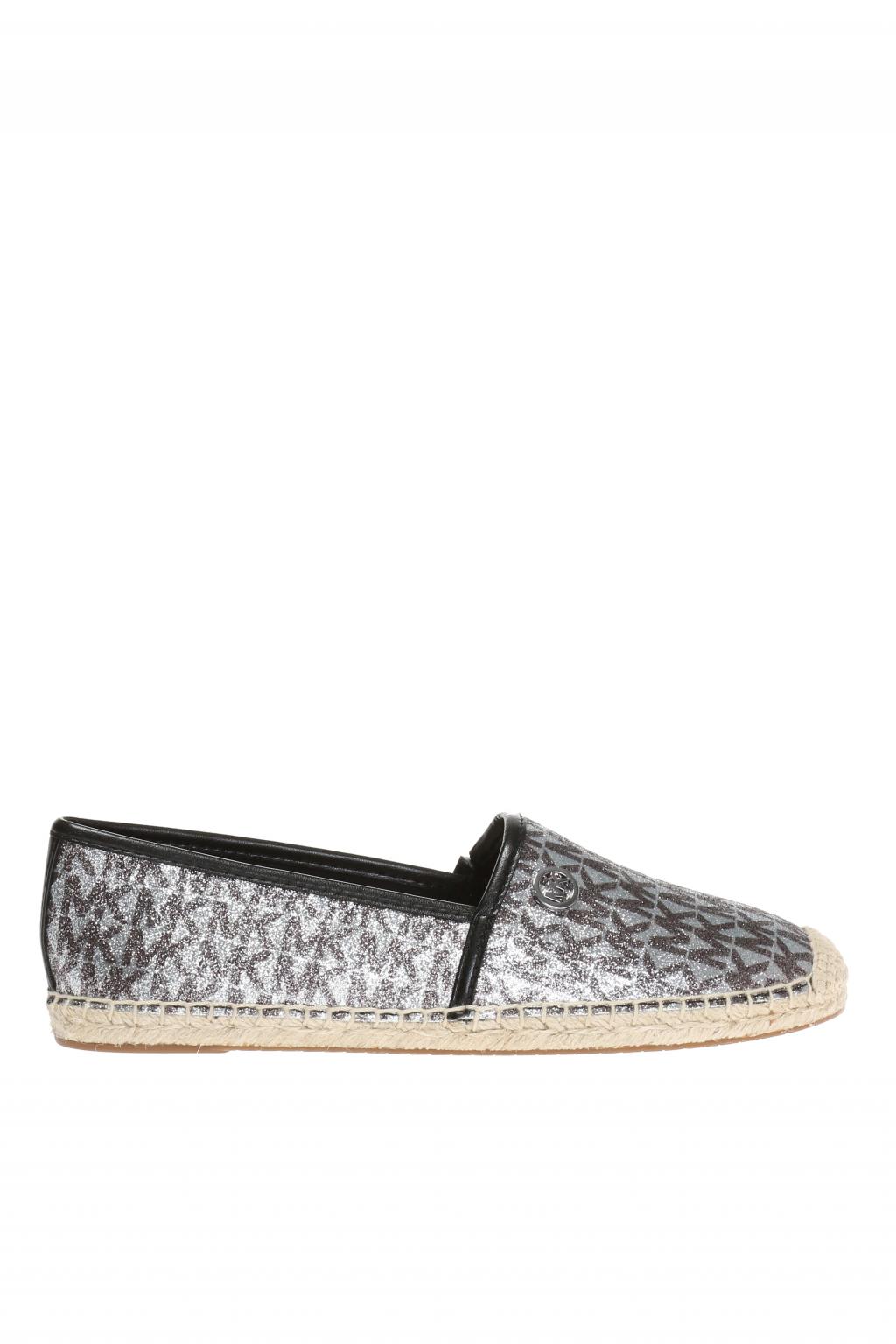 silver glitter espadrilles