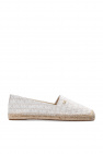 Michael Michael Kors cream ‘Kendrick’ espadrilles with logo