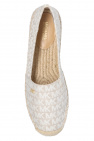 Michael Michael Kors cream ‘Kendrick’ espadrilles with logo