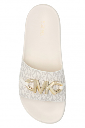 Michael Michael Kors ‘Tyra’ slides with logo