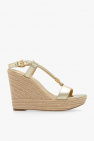 Michael Michael Kors GOLD ‘Annie’ wedge sandals