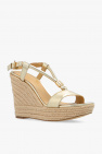 Michael Michael Kors GOLD ‘Annie’ wedge sandals
