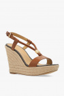 Michael Michael Kors BROWN ‘Annie’ wedge sandals