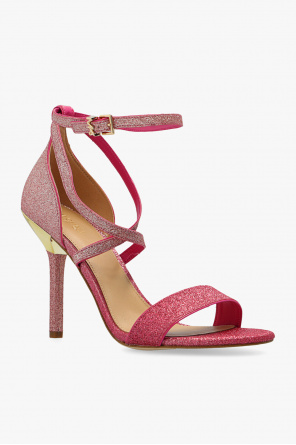 Francesco Russo cut-detail strap sandals ‘Astrid’ heeled sandals