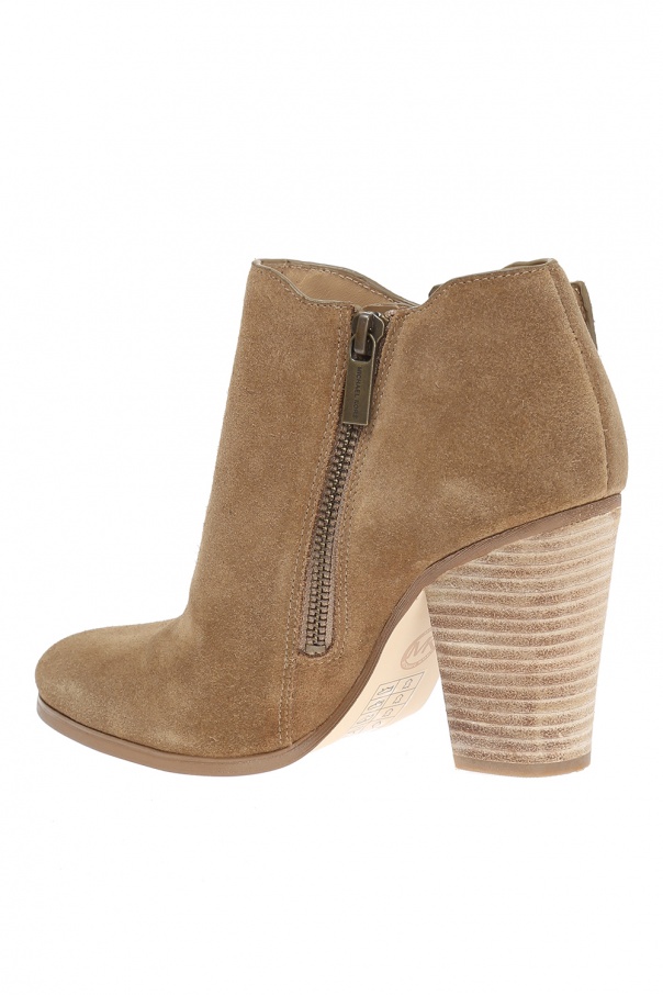 Brown 'Adams' suede ankle boots Michael Michael Kors - Vitkac KR