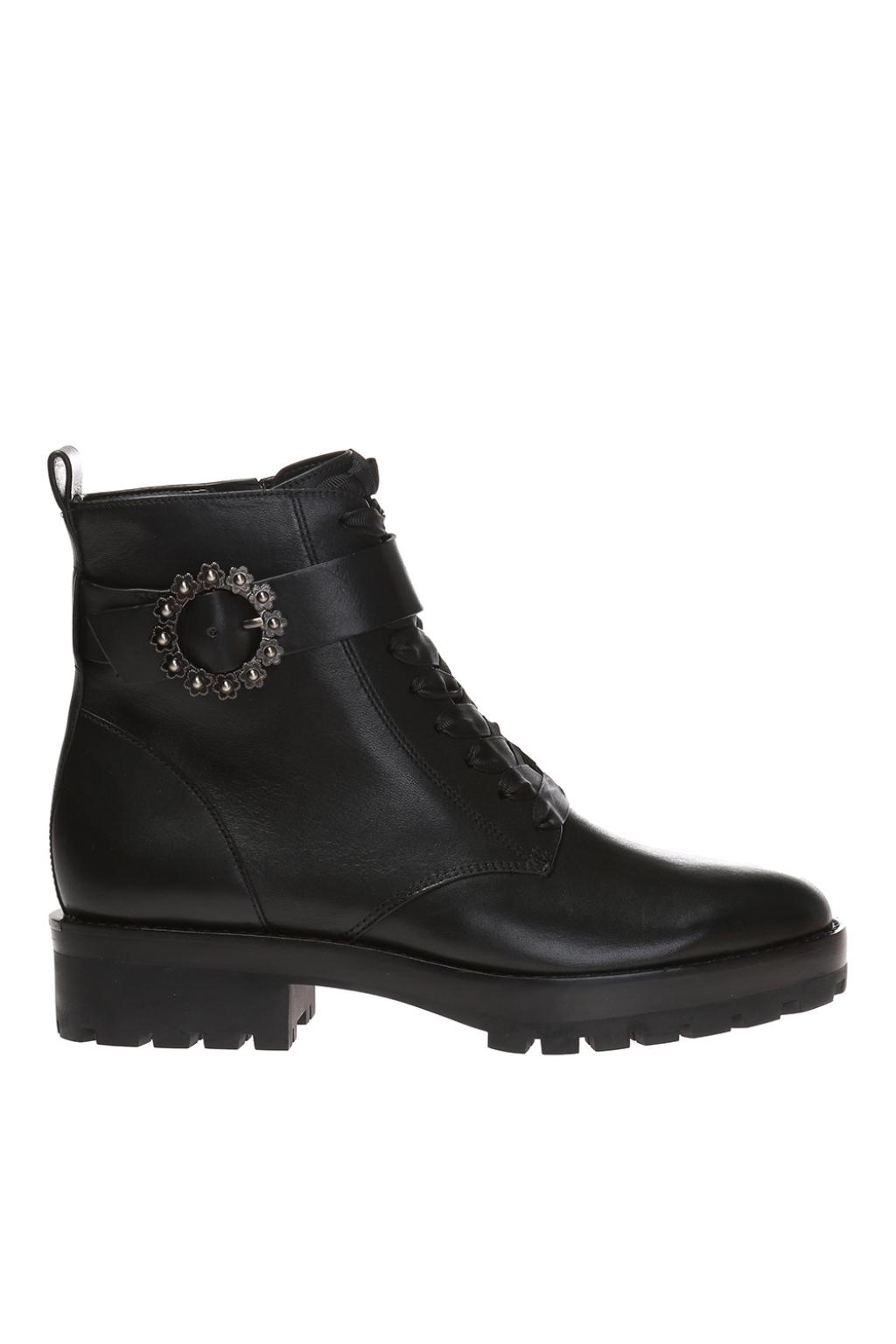 michael kors ryder leather ankle boot