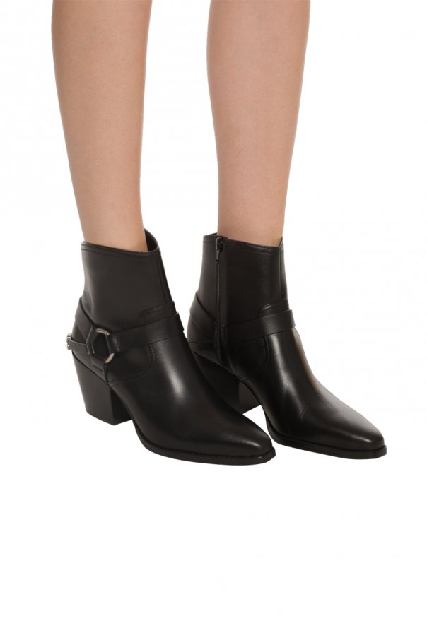 Black 'Goldie' heeled ankle boots Michael Michael Kors - Vitkac Canada