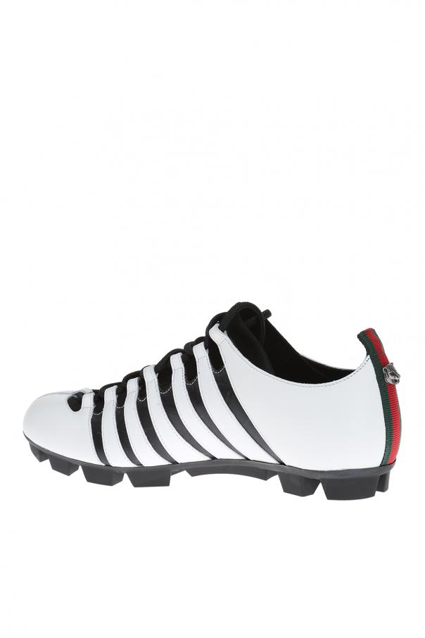 Gucci Titan Leather Football Boots in White for Men