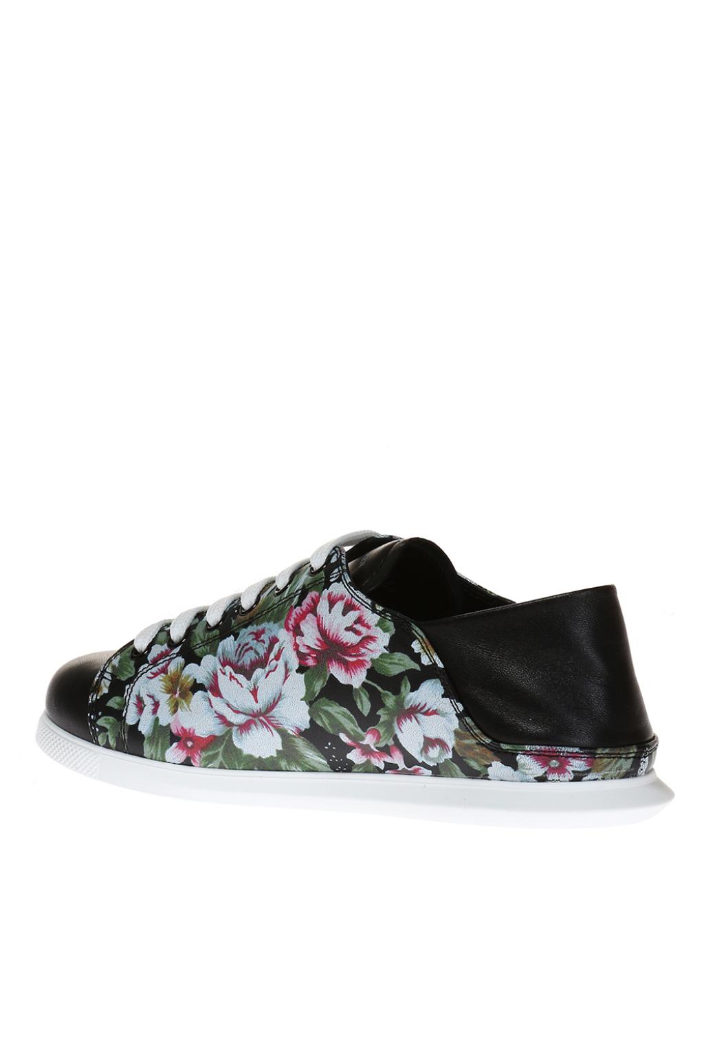 Floral motif sneakers Alexander McQueen 