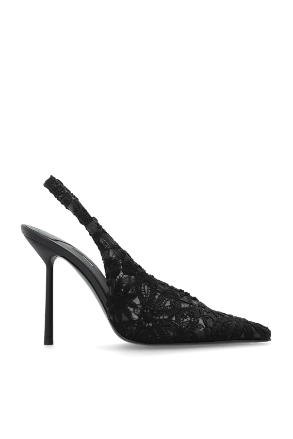 Lace high-heeled shoes od Le Silla