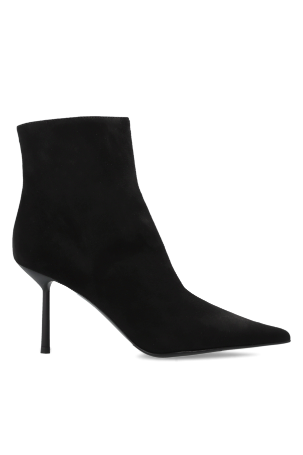 Suede heeled ankle boots `Bella` od Le Silla