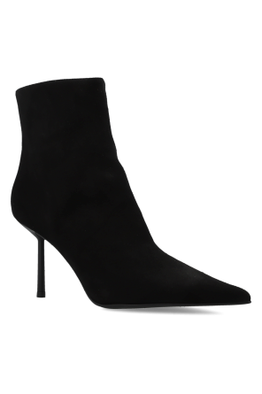 Le Silla Suede heeled ankle boots `Bella`