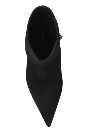 Le Silla Suede heeled ankle boots `Bella`