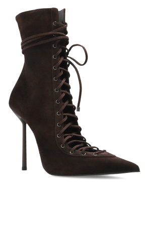 Le Silla Botines de ante con tacón "Colette"