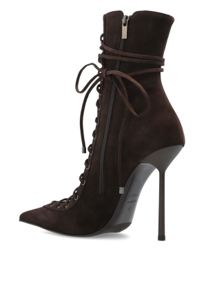 Le Silla Botines de ante con tacón "Colette"