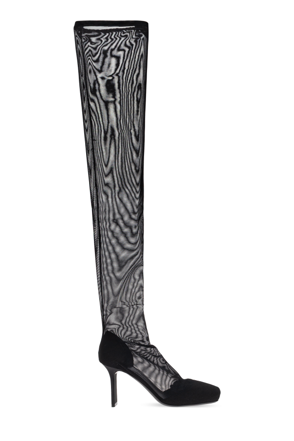 Long heeled boots od Courrèges