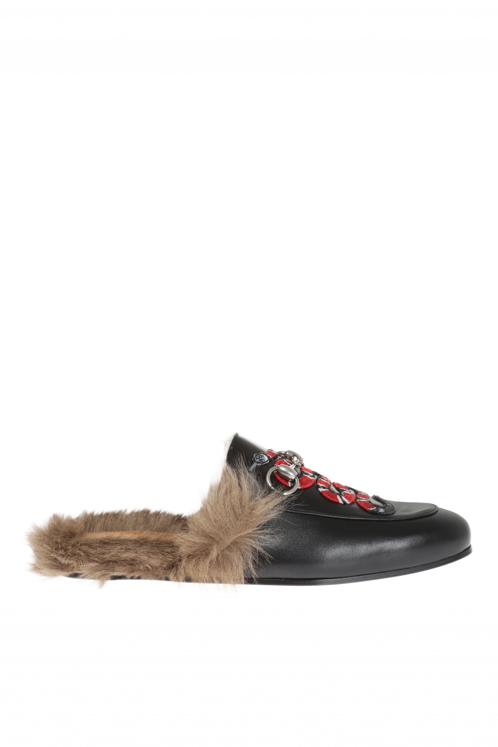 Underinddel Sikker Finde på Gucci 'Princetown' snake applique slippers | Men's Shoes | Vitkac