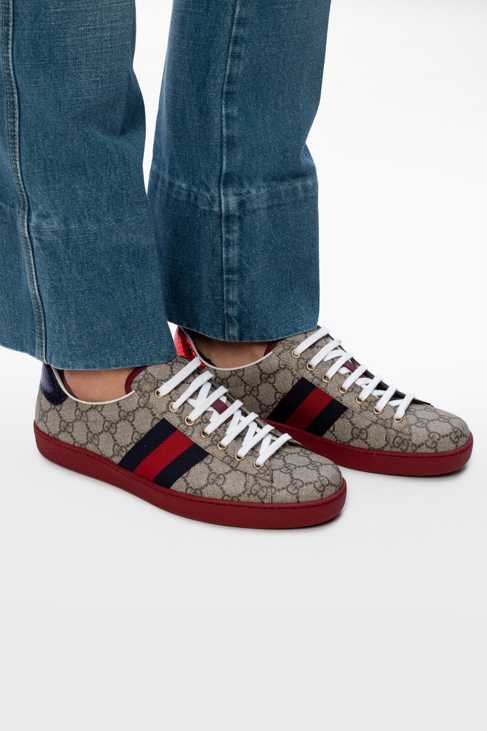 gucci scott ‘Ace’ sneakers