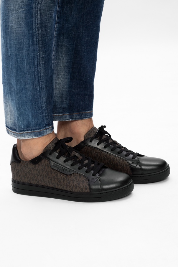 michael kors keating leather sneaker