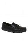 Gucci BLACK Leather moccasins