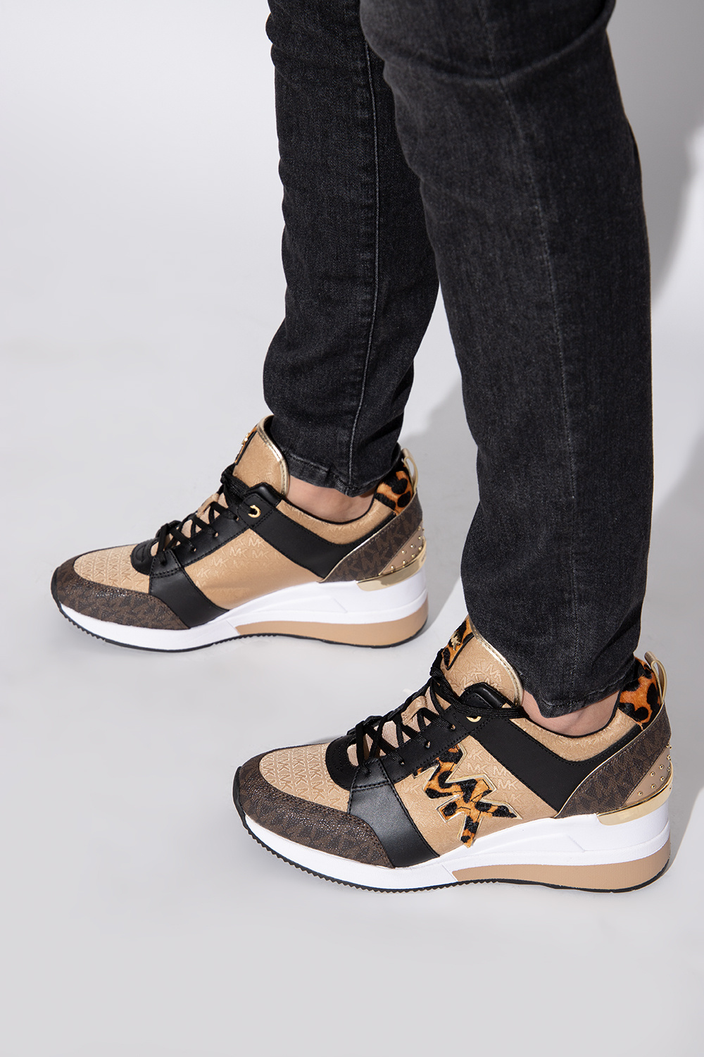 Michael Kors, Shoes, Womens Michael Kors Wedge Sneaker