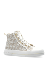 Michael Michael Kors cream Ankle-high 'Evy' sneakers
