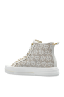 Michael Michael Kors cream Ankle-high 'Evy' sneakers