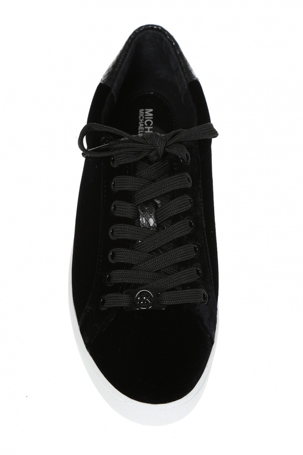 michael kors velvet sneakers