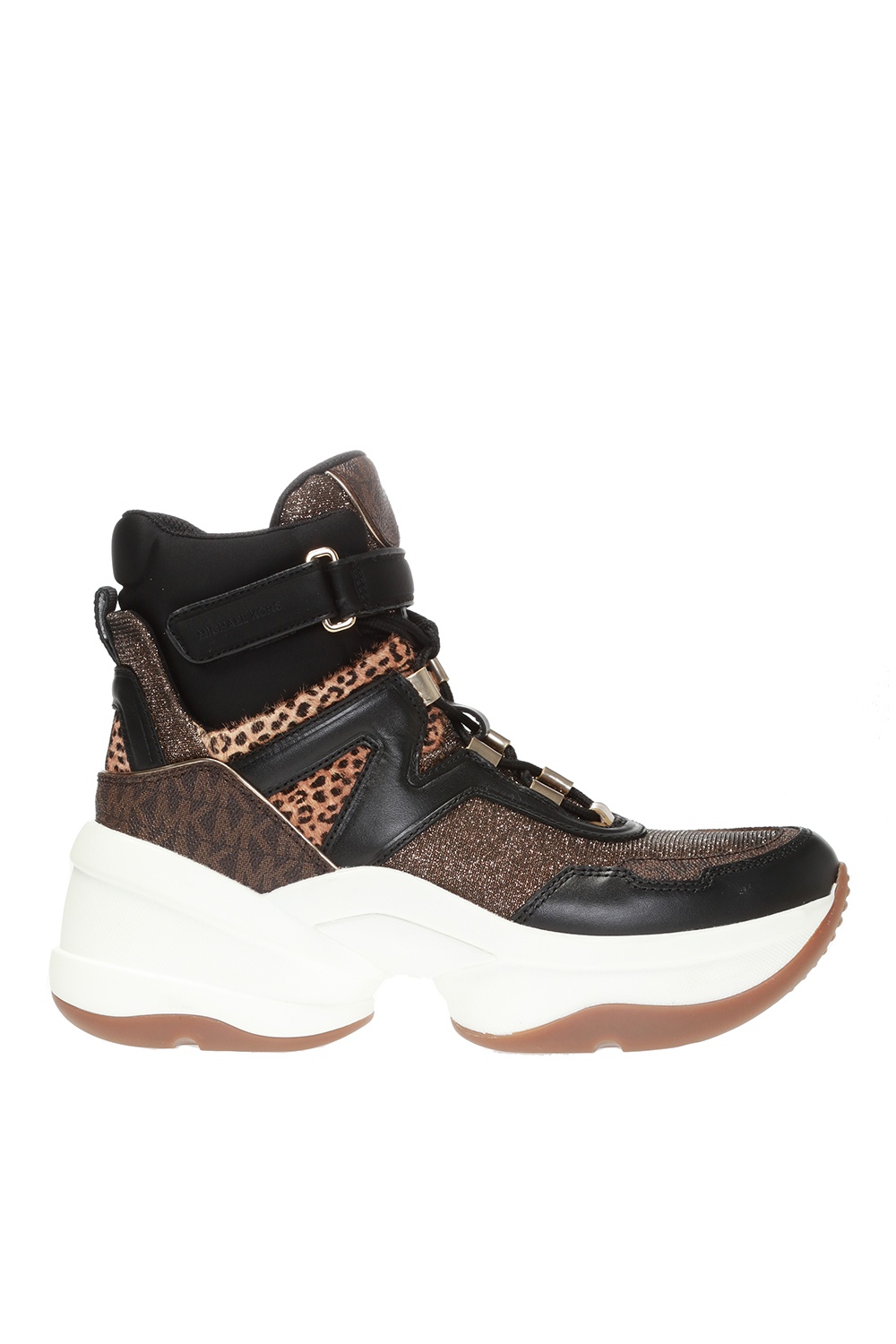 michael kors olympia sneakers leopard