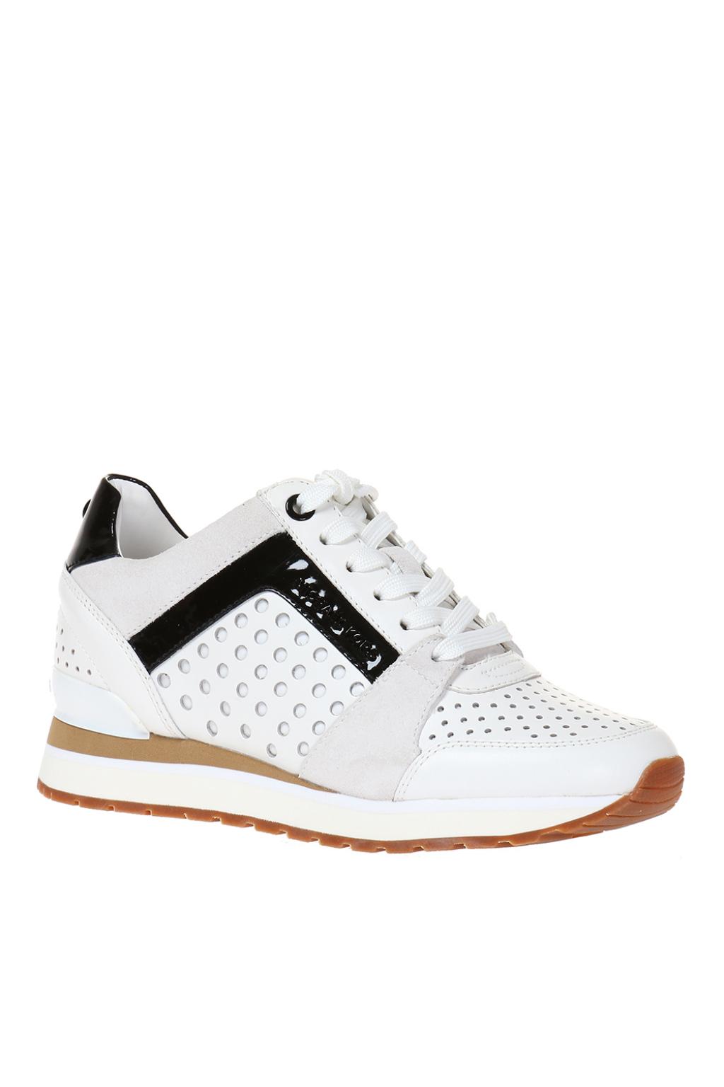 michael kors billie trainer lace up sneakers