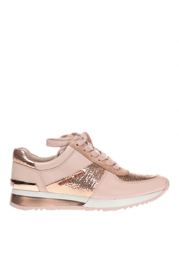 michael kors trainers rose gold