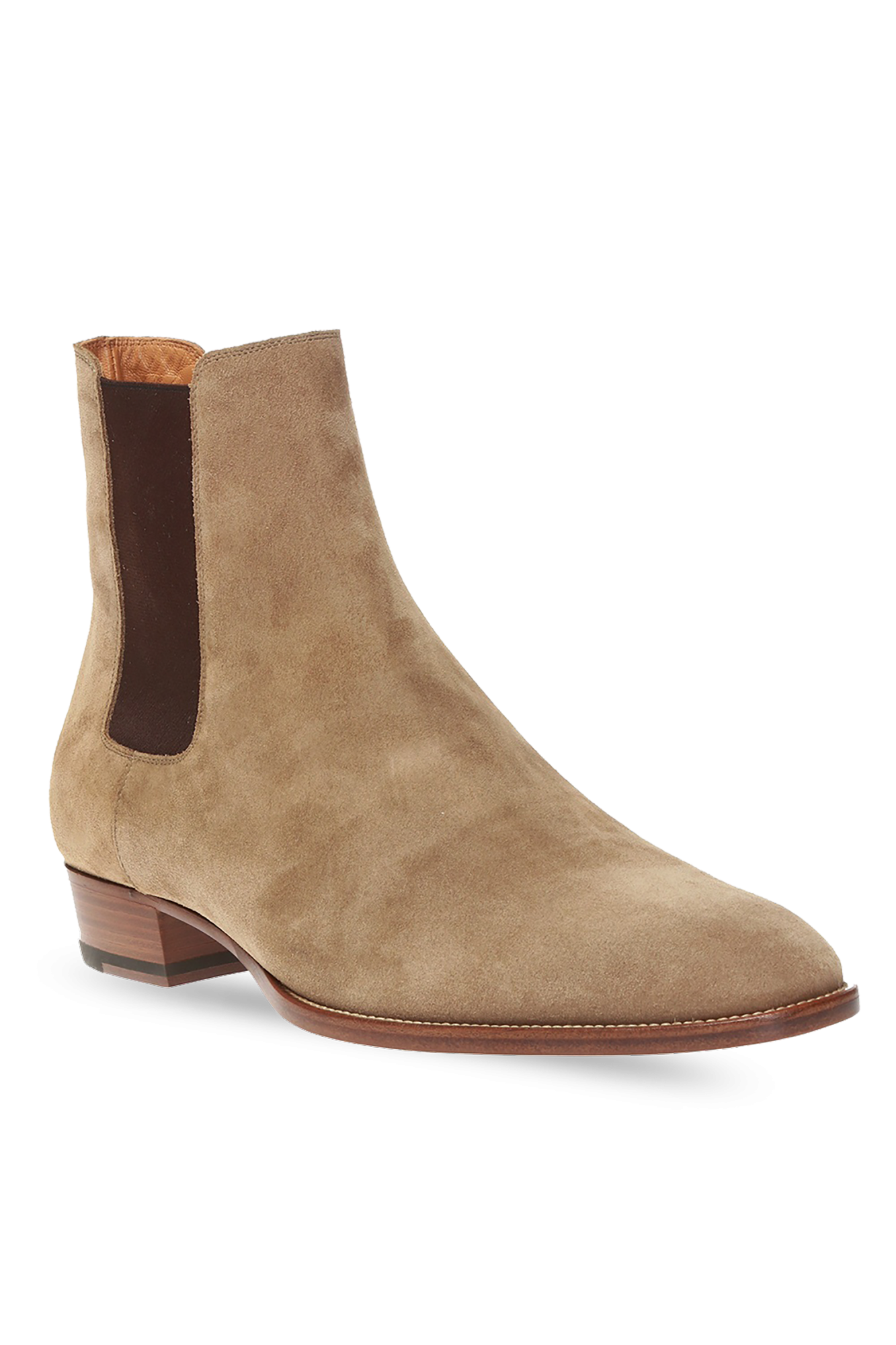 Saint Laurent 'Wyatt' heeled Chelsea boots