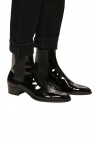 Saint Laurent BLACK Wyatt' chelsea boots