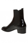 Saint Laurent BLACK Wyatt' chelsea boots