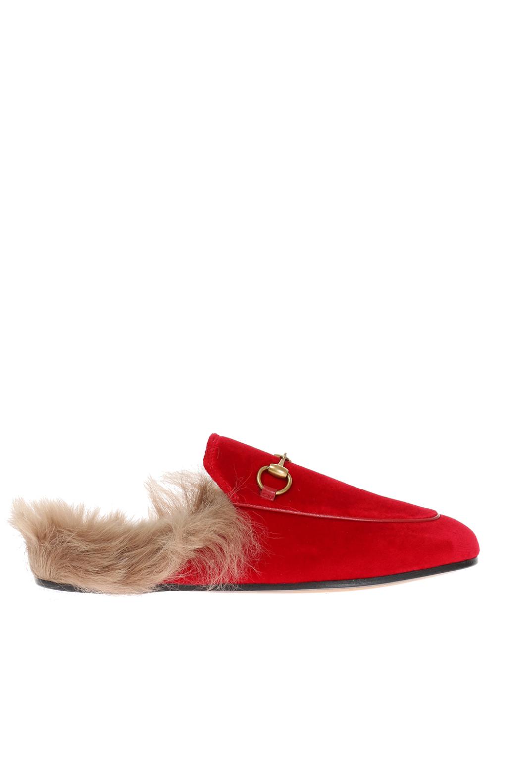 punkt Luftfart brændstof Gucci 'Princetown' slippers | Women's Shoes | Vitkac