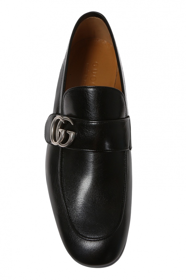 Gucci Loafers with metal logo | Men's Shoes | Vitkac