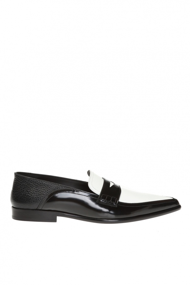 Loewe Leather loafers with fold-down heel