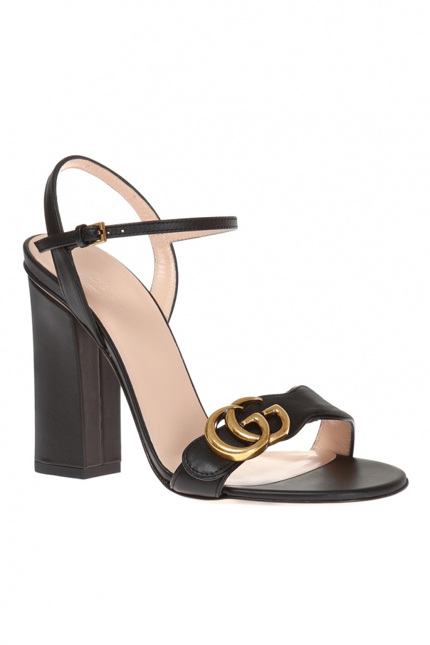 gucci sandals block heel