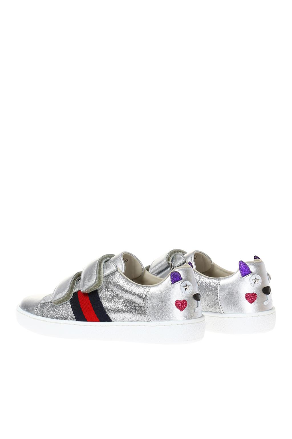 Gucci Kids 'web' sneakers