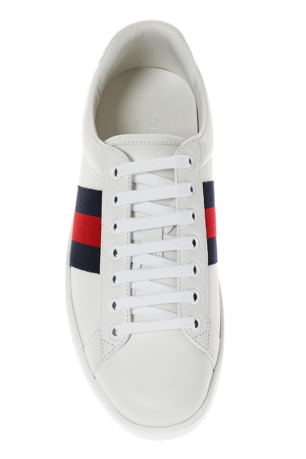 gucci ace web sneakers
