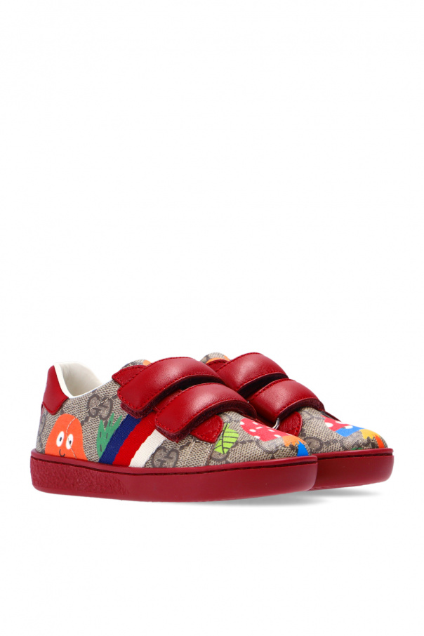 Gucci Kids Gucci Horsebit Loafer mit Blockabsatz Weiß