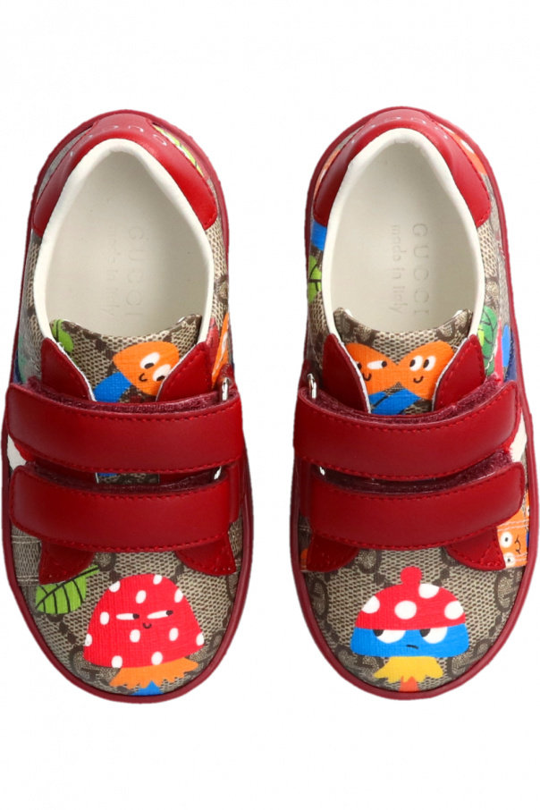 Gucci Kids Gucci Horsebit Loafer mit Blockabsatz Weiß