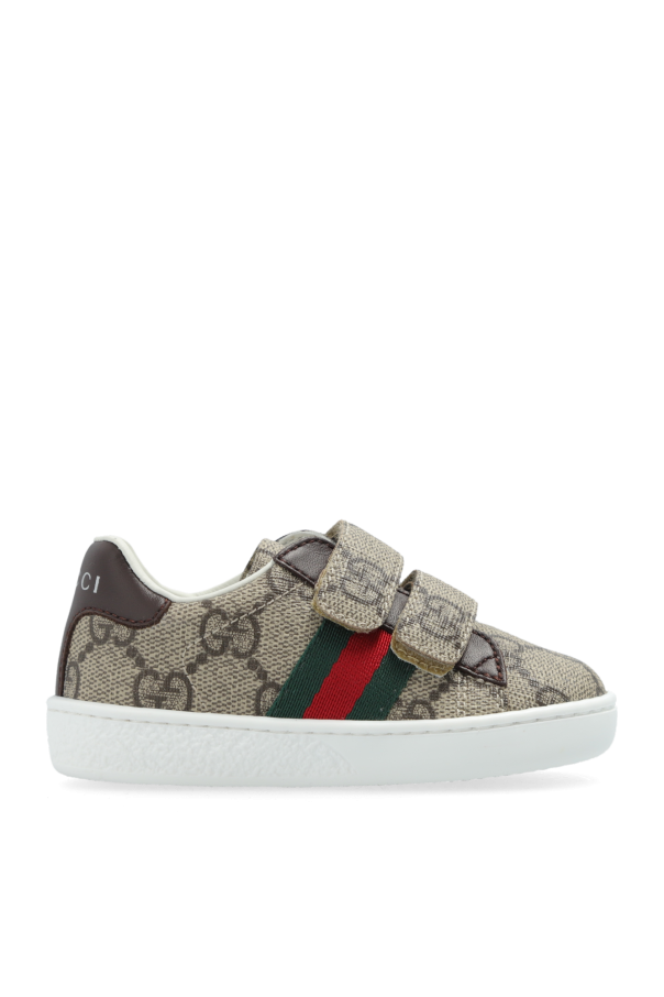 Sneakers with a monogram od Gucci Kids