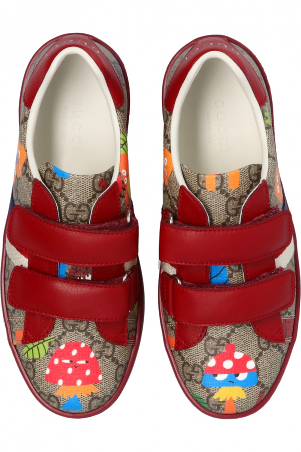 gucci hiker Kids Sneakers with logo