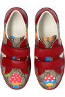 Gucci Kids A close-up look at Billie Eilishs Gucci Flashtrek sneakers