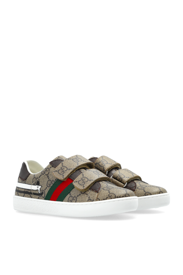 Gucci Kids Sportschuhe aus "GG Supreme"-Canvas