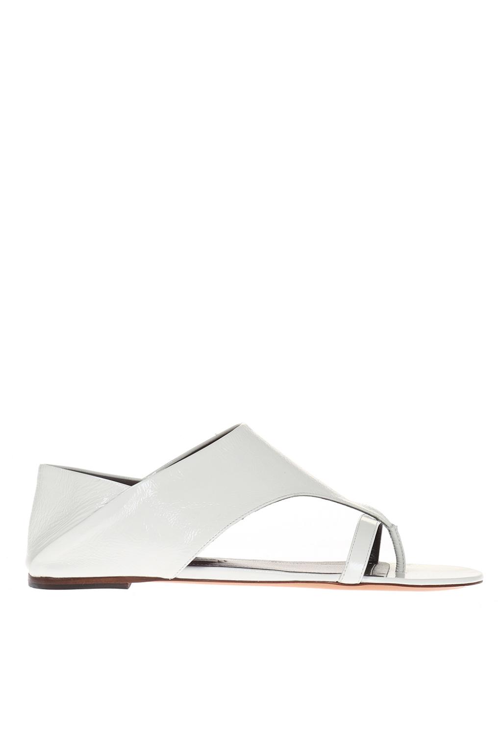 balenciaga leather sandals