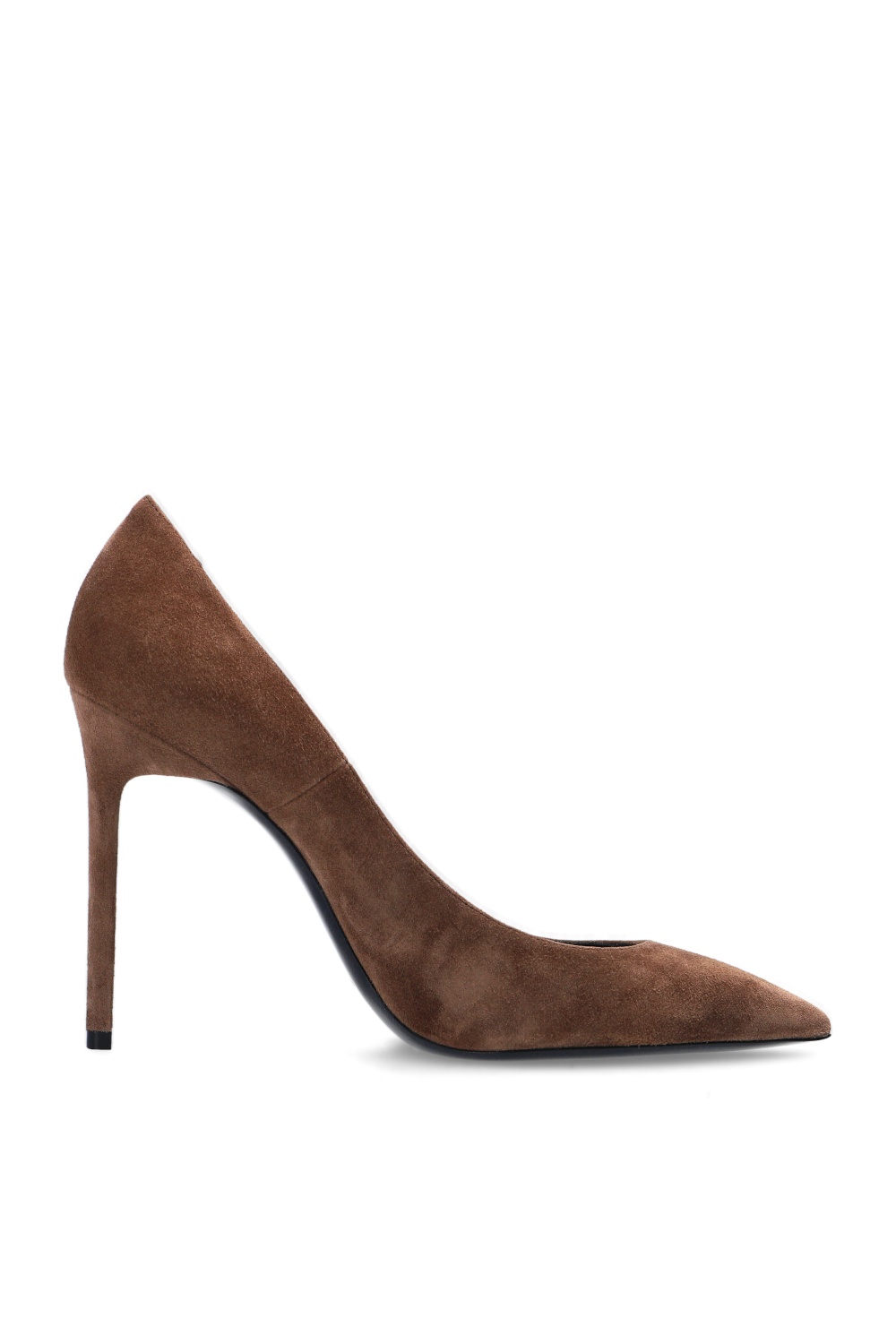 saint laurent anja suede pumps